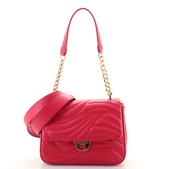 Salvatore Ferragamo Lexi Shoulder Bag Quilted Leather Small