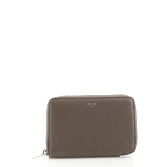 Celine Zipped Around Wallet Leather Medium