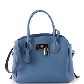 Louis Vuitton Milla Handbag Veau Nuage Calfskin PM Blue 15759062