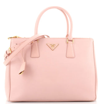 Prada Galleria Double Zip Tote Saffiano Leather Medium