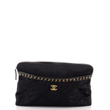 Chanel Lifestyle Foldable Tote Nylon with Grosgrain
