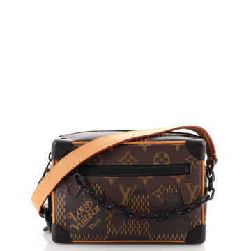 Louis Vuitton Nigo Soft Trunk Bag Limited Edition Giant Damier and Monogram Canvas Mini