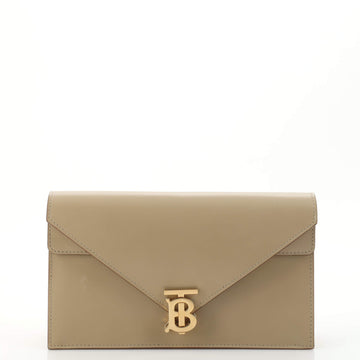 Burberry TB Envelope Clutch Leather Small