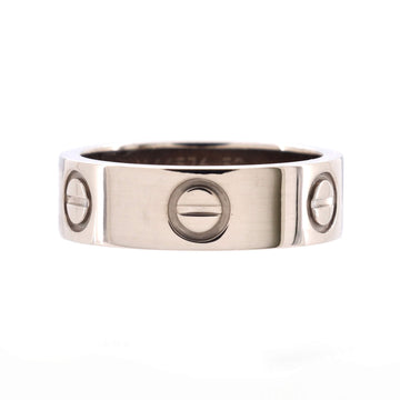 Cartier Love Band Ring 18K White Gold