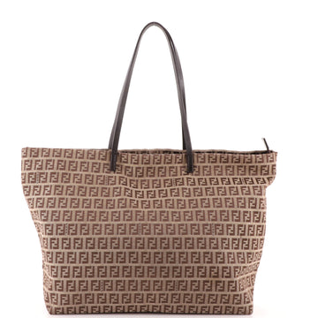 Fendi Vintage Open Tote Zucchino Canvas Medium