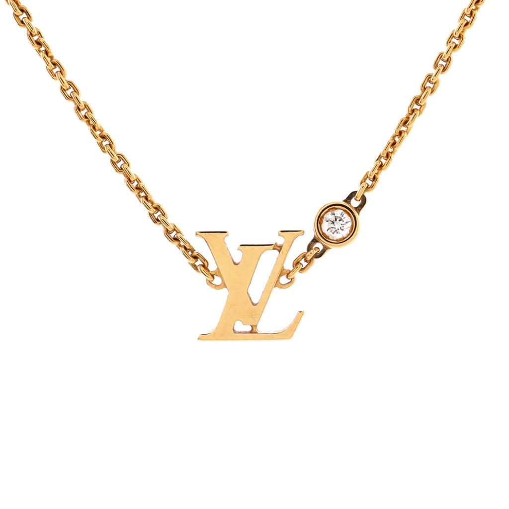 Idylle blossom yellow gold necklace Louis Vuitton Gold in Yellow gold -  28553714