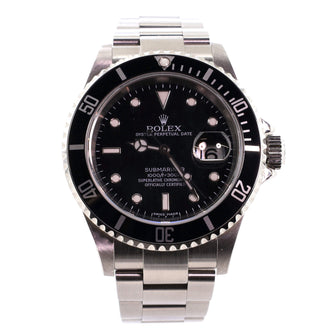 Rolex Oyster Perpetual Submariner Date Automatic Watch Stainless Steel 40