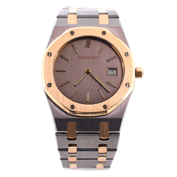 Audemars Piguet Royal Oak Date Quartz Watch Tantalum and Rose Gold 33