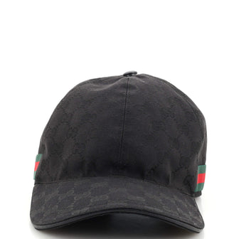 Gucci Web Baseball Cap GG Canvas