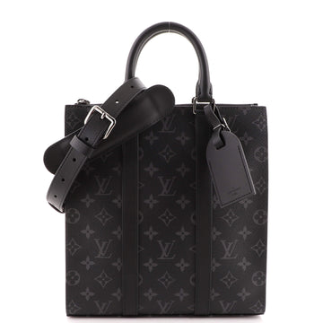 Louis Vuitton Sac Plat Cross Bag Monogram Eclipse Canvas