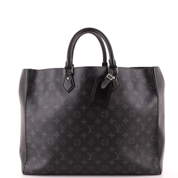 Louis Vuitton Grand Sac Bag Monogram Eclipse Canvas