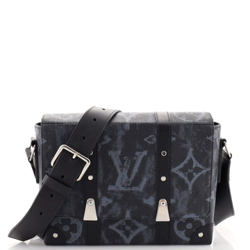 Louis Vuitton Trunk Messenger Bag Limited Edition Monogram Pastel Noir PM