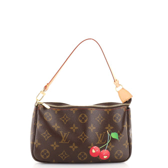 Louis Vuitton Pochette Accessoires Limited Edition Monogram Cerises