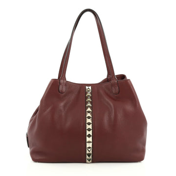 Valentino Va Va Voom Tote Leather Medium Red 1844507