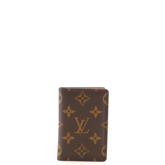 Louis Vuitton Pocket Organizer Monogram Canvas