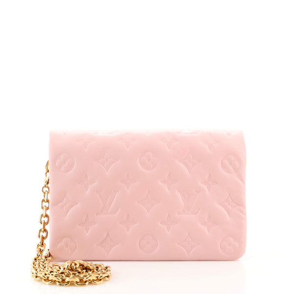Louis Vuitton Monogram Pochette Coussin 2021 Ss, Pink