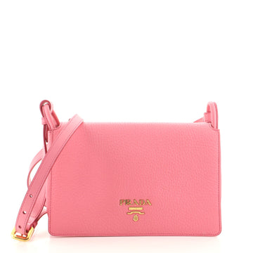 Prada Flap Crossbody Bag Vitello Daino Medium