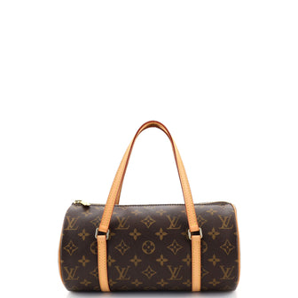 Louis Vuitton Papillon Handbag Monogram Canvas 26
