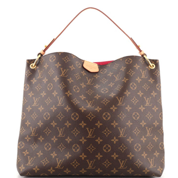 Louis Vuitton Graceful Handbag Monogram Canvas MM