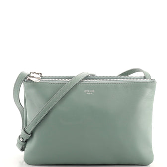 Celine Trio Crossbody Bag Leather Small
