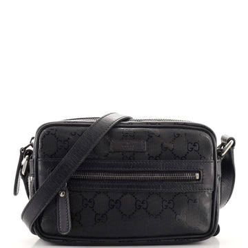 Gucci Zip Crossbody Bag GG Imprime Mini