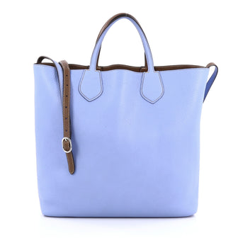 Gucci Ramble Reversible Tote Leather Large Blue 1846301
