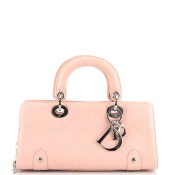 Christian Dior Lady Dior Bag Cannage Stitch Leather East West