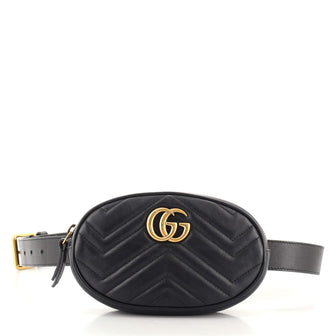 Gucci GG Marmont Belt Bag Matelasse Leather