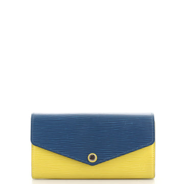 Louis Vuitton Sarah Wallet NM Epi Leather