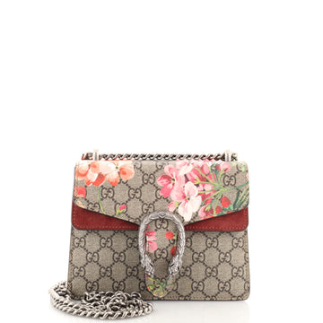 Gucci Dionysus Bag Blooms Print GG Coated Canvas Mini