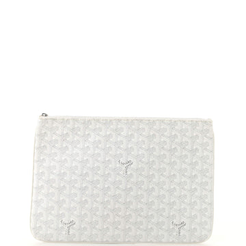Goyard Senat Zip Pouch Coated Canvas MM
