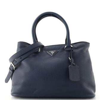 Prada Convertible Shopper Tote Vitello Daino Large