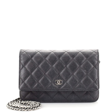 Chanel Wallet on Chain Quilted Caviar
