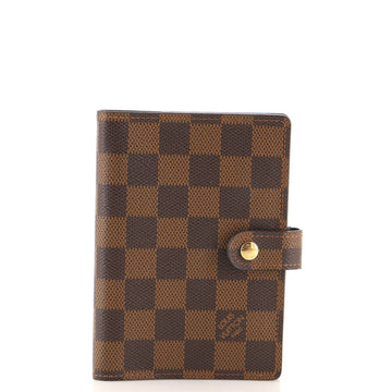 Louis Vuitton Ring Agenda Cover Damier PM