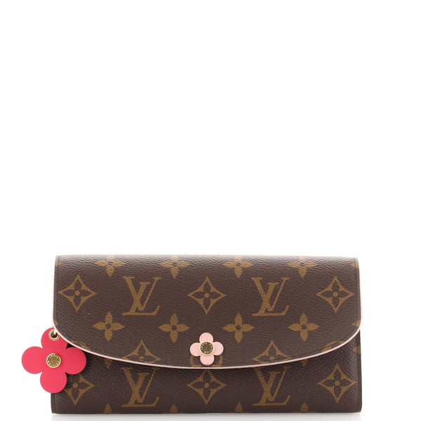 Louis Vuitton, Bags, Louis Vuitton Monogram Bloom Flower Emilie Wallet