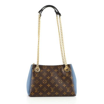 Louis Vuitton Surene Handbag Monogram Canvas with Leather BB