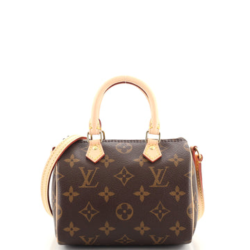 Louis Vuitton Speedy Bandouliere Bag Monogram Canvas Nano