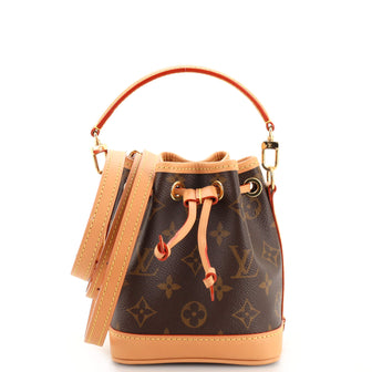 Noe NM Handbag Monogram Canvas Nano