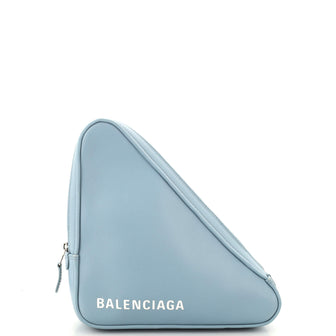 Balenciaga Triangle Pouch Leather Medium