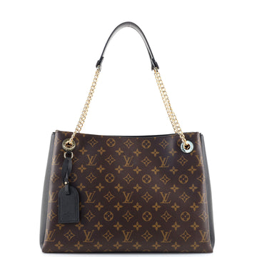Louis Vuitton Surene Handbag Monogram Canvas with Leather MM