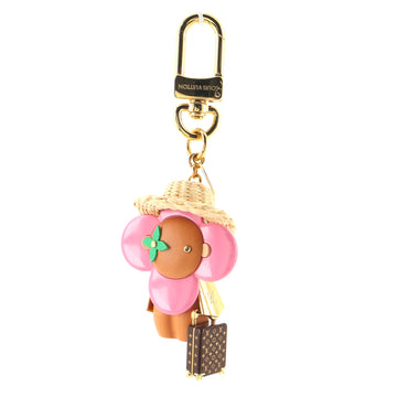 Louis Vuitton Vivienne Explorer Keyring Wood and Resin