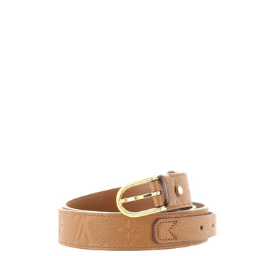 Louis Vuitton Gracieuse Belt Monogram Empreinte Leather 30mm