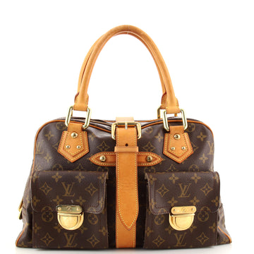 Louis Vuitton Manhattan Handbag Monogram Canvas GM