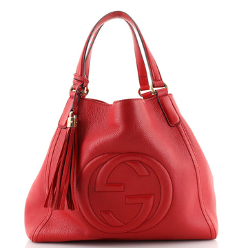 Gucci Soho Shoulder Bag Leather Medium