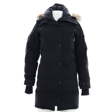 Canada Goose Women's Shelburne Parka Quilted Polyester Blend with Down and Fur