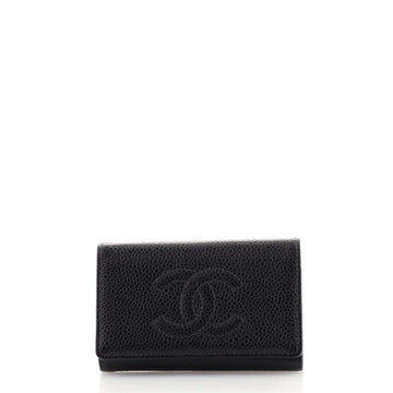 Chanel Timeless CC 6 Key Holder Caviar