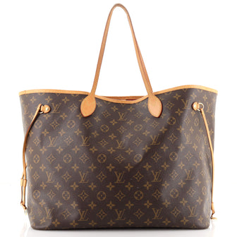 Louis Vuitton Neverfull NM Tote Monogram Canvas GM