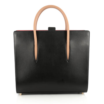 Christian Louboutin Paloma Tote Leather Large Black 1851002