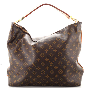 Louis Vuitton Sully Handbag Monogram Canvas MM