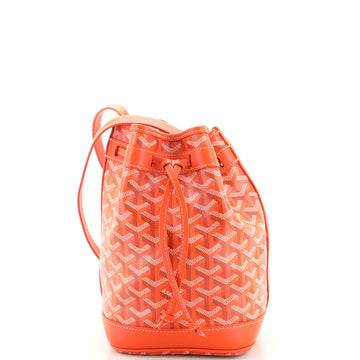 Goyard Petit Flot Bucket Bag Coated Canvas PM